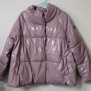 Calvin klein bubble Puffer Jacket vinyl water proof